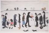 Untitled by L. S. Lowry, Offset lithograph printed in colours, sold Jul 2025
