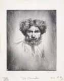 Untitled by Augustus John, Etching with plate tone, circa, sold Jul 2025
