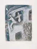 Untitled by Marc Chagall, Lithograph printed in colours, sold Jul 2025