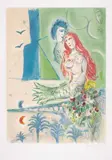 Untitled by Marc Chagall, Lithograph printed in colours, sold Jul 2025