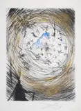 Untitled by Salvador Dalí, Drypoint with roulette printed in colours, sold Jul 2025