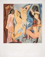 Untitled by Pablo Picasso, Lithograph printed in colours, circa, sold Jul 2025