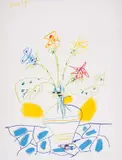Untitled by Pablo Picasso, Lithograph printed in colours, sold Jul 2025