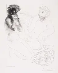 Untitled by Pablo Picasso, Etching, sold Jul 2025
