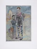 Untitled by Pablo Picasso, Etching with aquatint printed in colours, sold Jul 2025