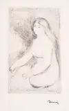 Untitled by Pierre-Auguste Renoir, etching, sold Jul 2025