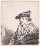 Untitled by Rembrandt Harmensz van Rijn, Etching, sold Jul 2025