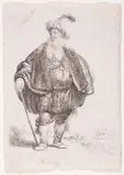 Untitled by Rembrandt Harmensz van Rijn, Etching, sold Jul 2025