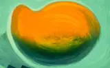 Untitled by Howard Hodgkin, Etching with carborundum printed in colours, extensively hand-coloured in acrylic, sold Jul 2025