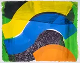 Untitled by Howard Hodgkin, etching, sold Jul 2025