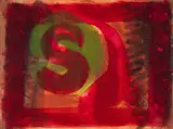 Untitled by Howard Hodgkin, Etching with carborundum printed in colours, extensively hand-coloured in acrylic, sold Jul 2025