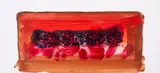 Untitled by Howard Hodgkin, Etching with aquatint printed in colours, extensively hand-coloured in acrylic, sold Jul 2025