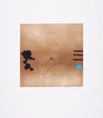 Untitled by Victor Pasmore, Etching with aquatint printed in colours, sold Jul 2025