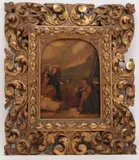 The Annunciation by North Italian School, oil on alabaster, sold May 2014