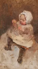 Toy Duck by Robert McGregor, oil on board, offered May 2014