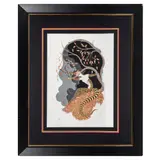 Erte, 'Autumn', from the Four Seasons suite by Erté, 1988, Serigraph on paper, sold Oct 2023