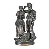 Untitled by Emil Engeler, bronze figures signed c. desmeure, sold Sep 2023