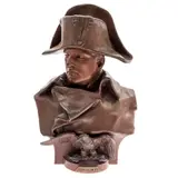 Untitled by Renzo Colombo, Bronze Bust of Napoleon I.Inscribed Colombo 1885.12 1/2in. (32cm) h, sold Sep 2023