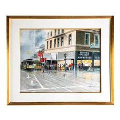 The Owl Gallery by Wayne Cooper, Acrylic on board.Signed l/r.27in. x 21in. (68cm. x 53cm),Framed: 37in. x 31in. (, sold Sep 2023