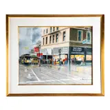 The Owl Gallery by Wayne Cooper, Acrylic on board.Signed l/r.27in. x 21in. (68cm. x 53cm),Framed: 37in. x 31in. (, sold Sep 2023