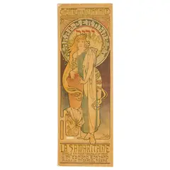 La Semaritaine (Sarah Bernhardt) (R./W. 24), 1897.Color by Alphonse Mucha, lithograph poster, on two, offered Sep 2023