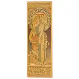 La Semaritaine (Sarah Bernhardt) (R./W. 24), 1897.Color by Alphonse Mucha, lithograph poster, on two, offered Sep 2023
