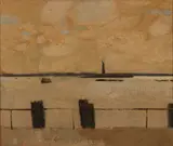 La Statue de la Liberté by René Genis, oil on canvas, sold Sep 2018