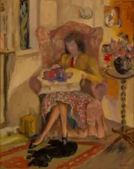Dorothy by Maud Sumner, oil on canvas, sold Sep 2018