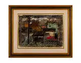 Freshwater Isle of Wight by John Piper, 1983, mixed media, sold Sep 2018