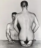 Two Nude Men by George Platt Lynes, silver gelatin print, sold Dec 2018