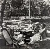 Picnic by Lee Miller, 1937, silver gelatin print, sold Dec 2018