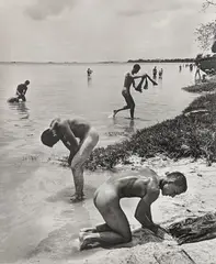 Marines, 2nd Division, Saipan by Peter Stackpole, 1944, gelatin silver print, sold Dec 2018