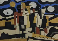 La Création du Monde by Fernand Léger, 1923, pochoir, sold Dec 2018