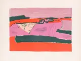 Paysage rose by Henryk Hayden, 1968, Lithographie, sold Jun 2026