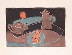 Nature morte aux biscuits by Henryk Hayden, 1969, Lithographie, sold Jun 2026