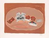 Nature morte aux gâteaux by Henryk Hayden, Lithographie, sold Jun 2026