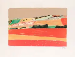 Paysage orange by Henryk Hayden, Lithographie, sold Jun 2026