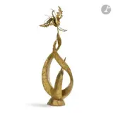 COLLECTION FRANCE CRUÈGE DE FORCEVILLE (FILLE DU BIOGRAPHE DE L’ARTISTE) Le Phénix, [1953], très probablement by Louis Leygue, Épreuve en bronze doré, sold May 2026