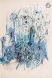 Composition by Camille Bryen, Encre et gouache sur papier, sold May 2026