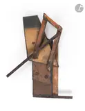 Piège by Georges Noël, 1983, Technique mixte et assemblage de bois, sold May 2026