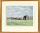 The Derby by John Beer, 1920, Gouache, sold Nov 2025