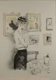 Vernissage à la voilette by Jean-Pierre Cassigneul, Lithographie, sold Jun 2026