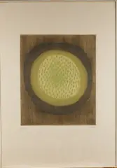 Beryl by Luiz Arthur Piza, Aquatinte en couleurs, eau-forte et gauffrage sur papier vélin d'Arches, sold Jun 2026