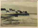 Barques en bord de mer by G. Laporte, Lithographie, sold May 2026