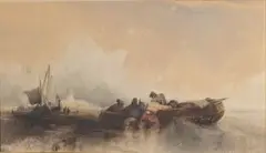 Marine by Jules Achille Noël, Aquarelle, sold May 2026