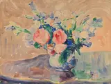Vase de roses et renoncules by Jean Dufy, Aquarelle, sold May 2026
