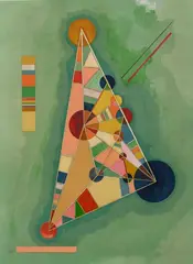 Bauhaus auf Dessau (1927) by Wassily Kandinsky, 1965, Lithographie en couleurs, sold May 2026
