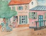 A ma campagne, traiteur by Élisée Maclet, Aquarelle sur papier, sold May 2026
