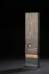 Trophée F.S.P.F by Yves Millecamps, Épreuve en bronze à patines brune et dorée, sold May 2026