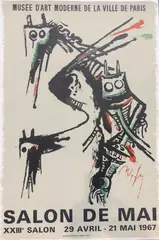 Sans titre by Wifredo Lam, Affiche lithographique pour le Salon de Mai, sold Jun 2026